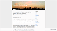 Desktop Screenshot of jpassing.com